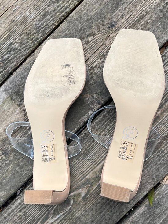 Chinese Laundry Yanti Clear Strap Heels - Picture 4 of 4